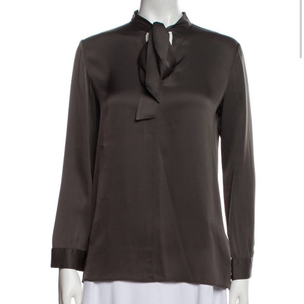 The Row Dark Brown Women's Blouse